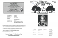 Brochure for Pitt Meadows Day 1992