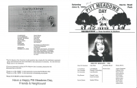 Brochure for Pitt Meadows Day 1993