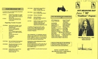 Brochure for Pitt Meadows Day 1997