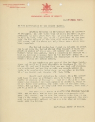 Smallpox Information for schools