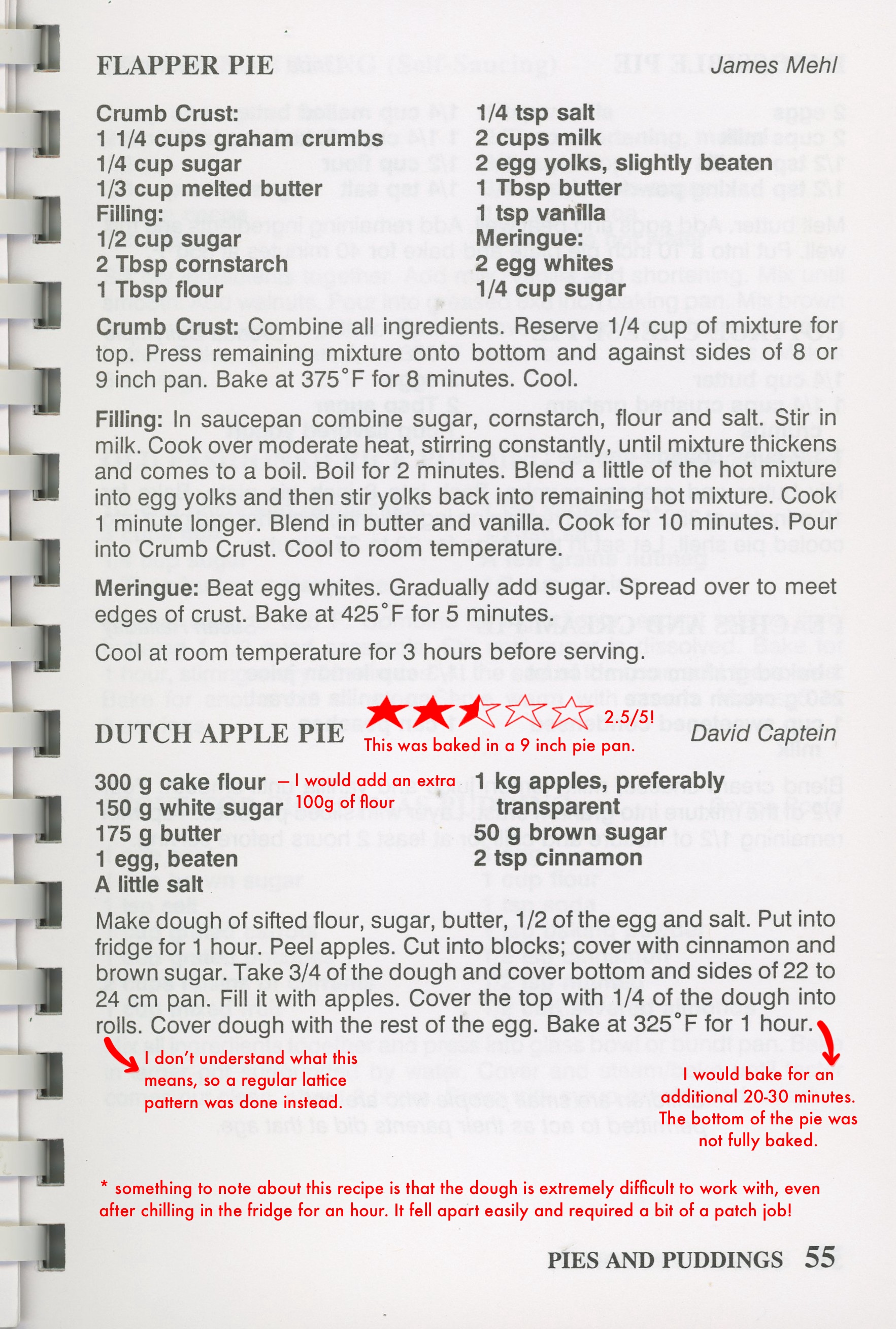 Dutch Apple Pie Recipe