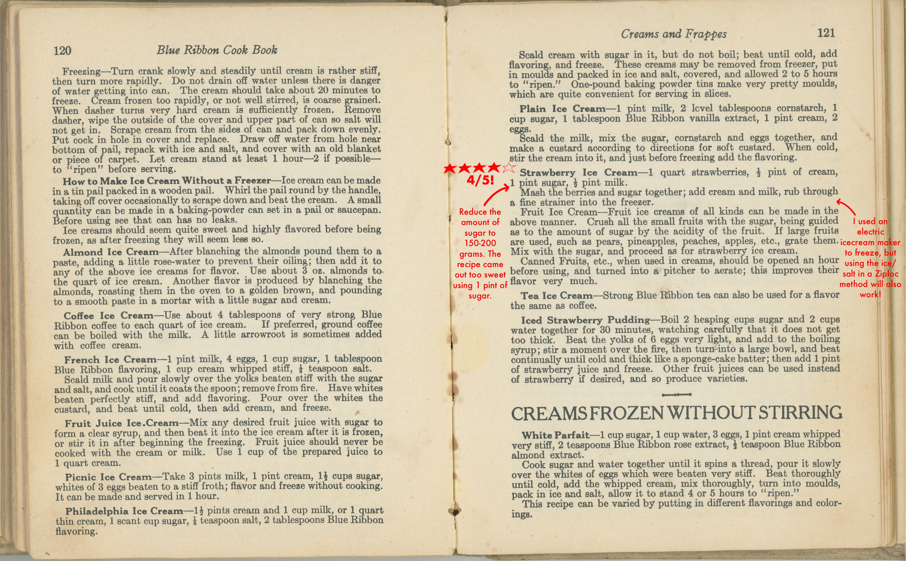 Strawberry Ice Cream Recipe