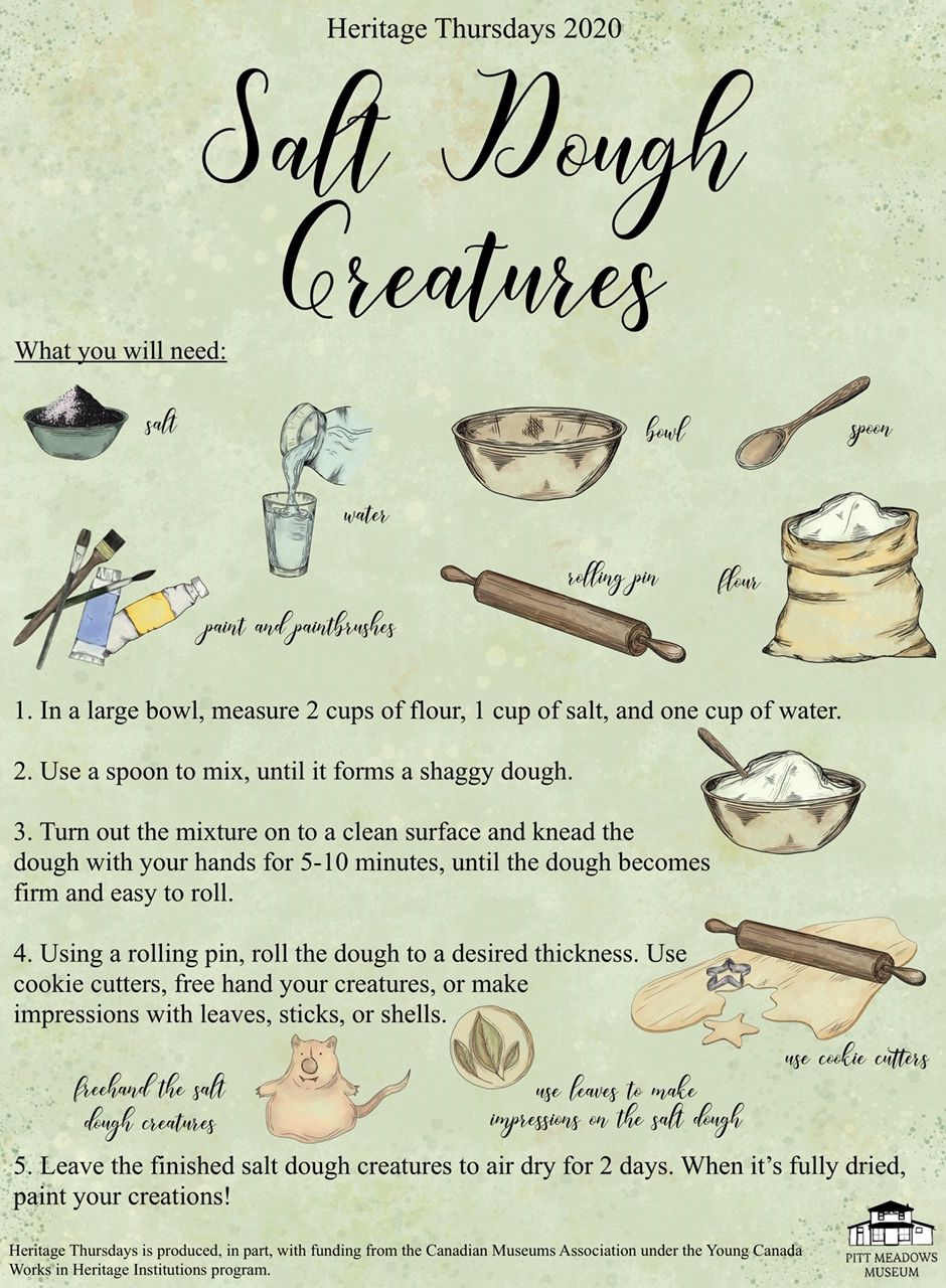 Salt Dough Creatures