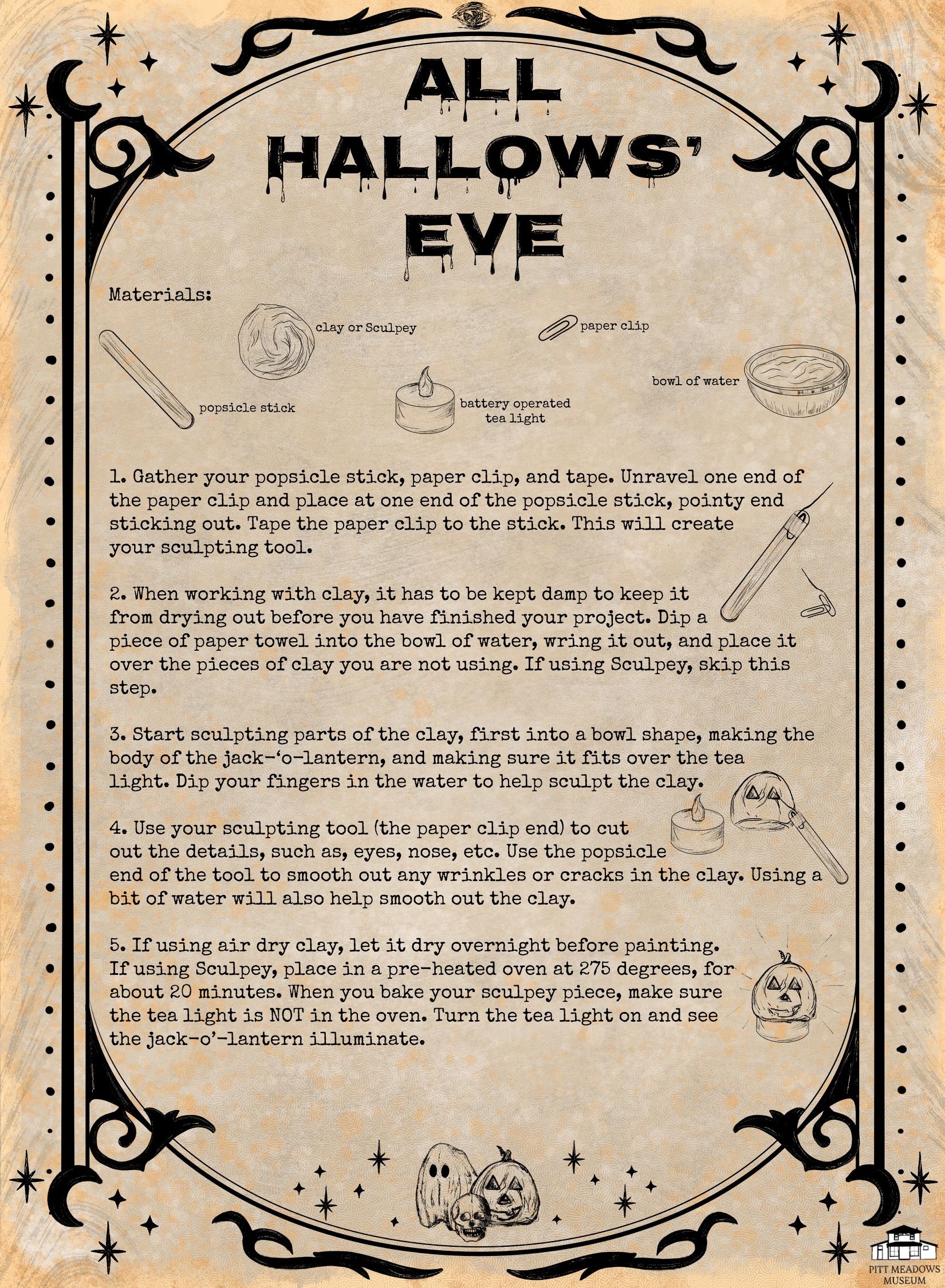 All Hallows Eve Craft