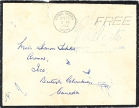 Envelope from 1952 letter