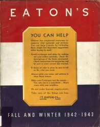 EATON’S FALL AND WINTER 1942-1943