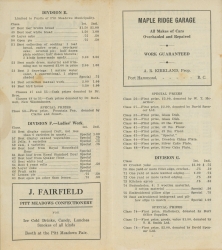 Flower and Produce Exhibition Pamphlet 4