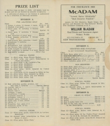 Flower and Produce Exhibition Pamphlet 3