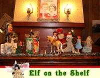 Elf on the Shelf with our very own angel