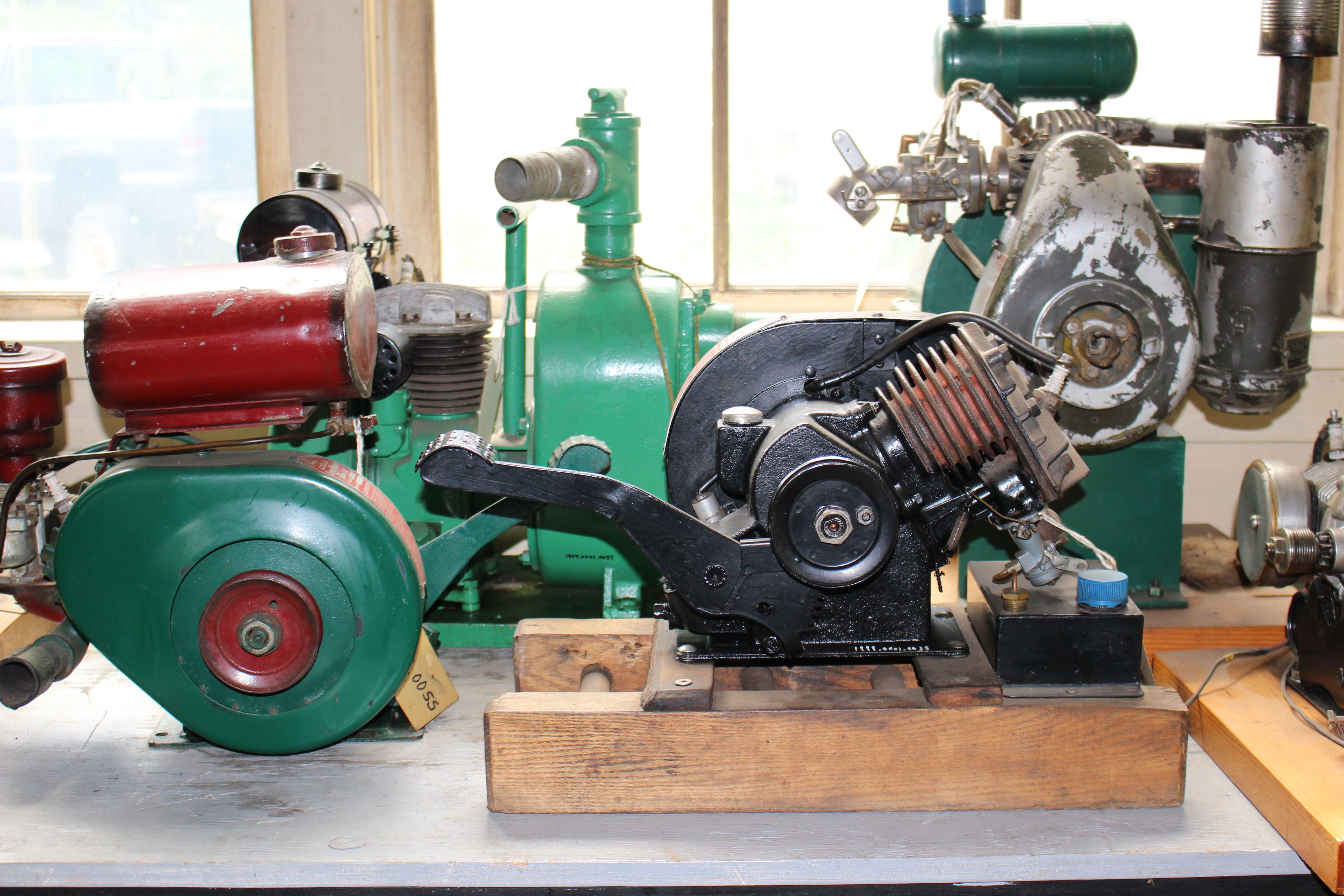 Engines At The Hoffmann Site Pitt Meadows Museum