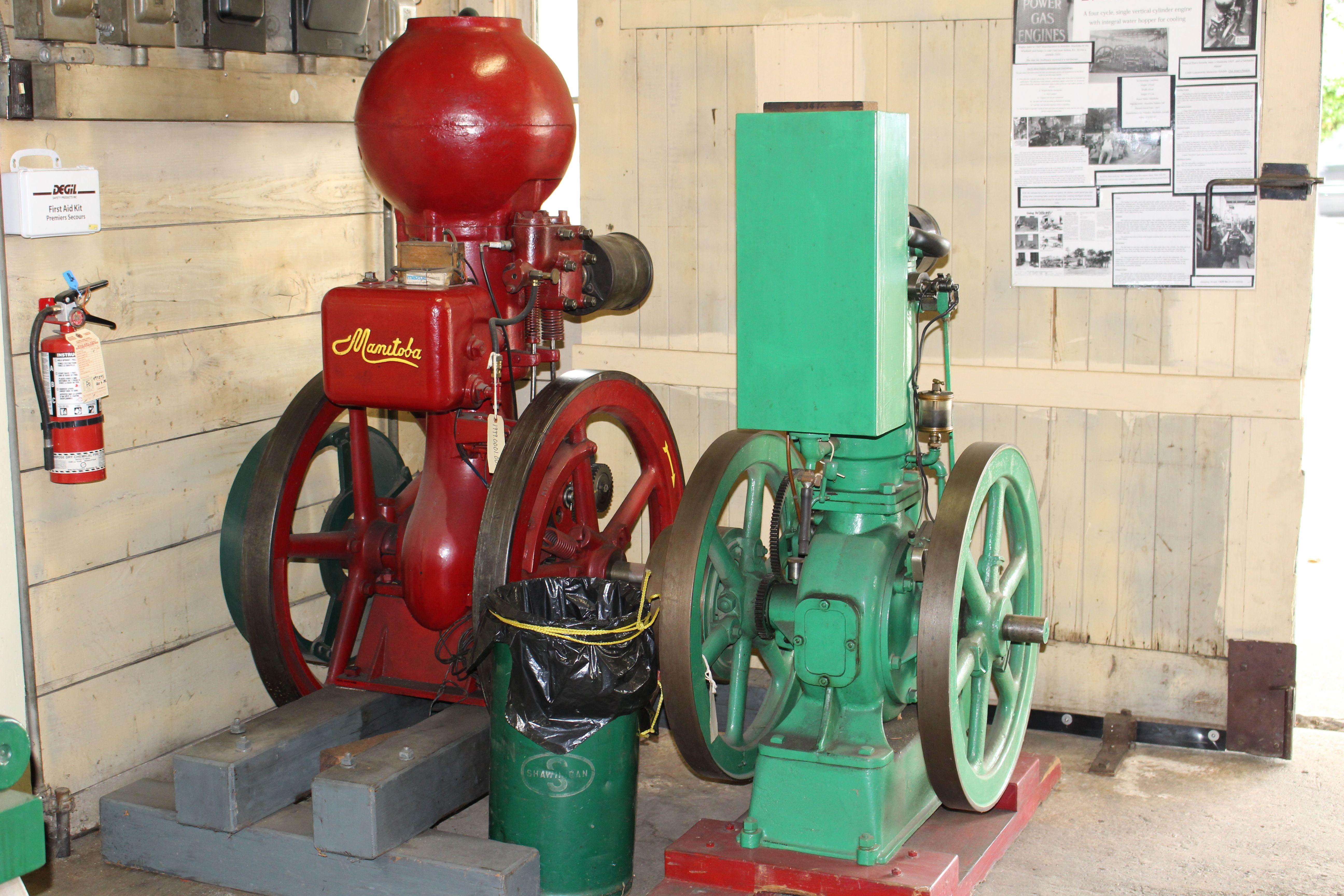Engines at the Hoffmann Site | Pitt Meadows Museum
