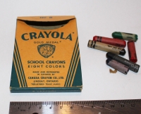 Antique Crayola Crayons