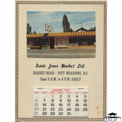 Davie Jones Promotional Calendar