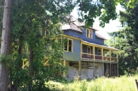 A photo of the Alvensleben house shot from the exterior of the property